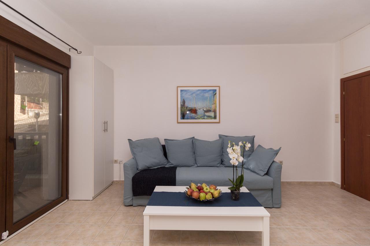 Alexger Psakoudia Seaview House Villa Bagian luar foto